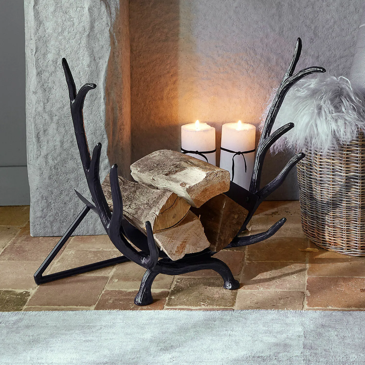 Feuerholzhalter Soreva – Bild 2