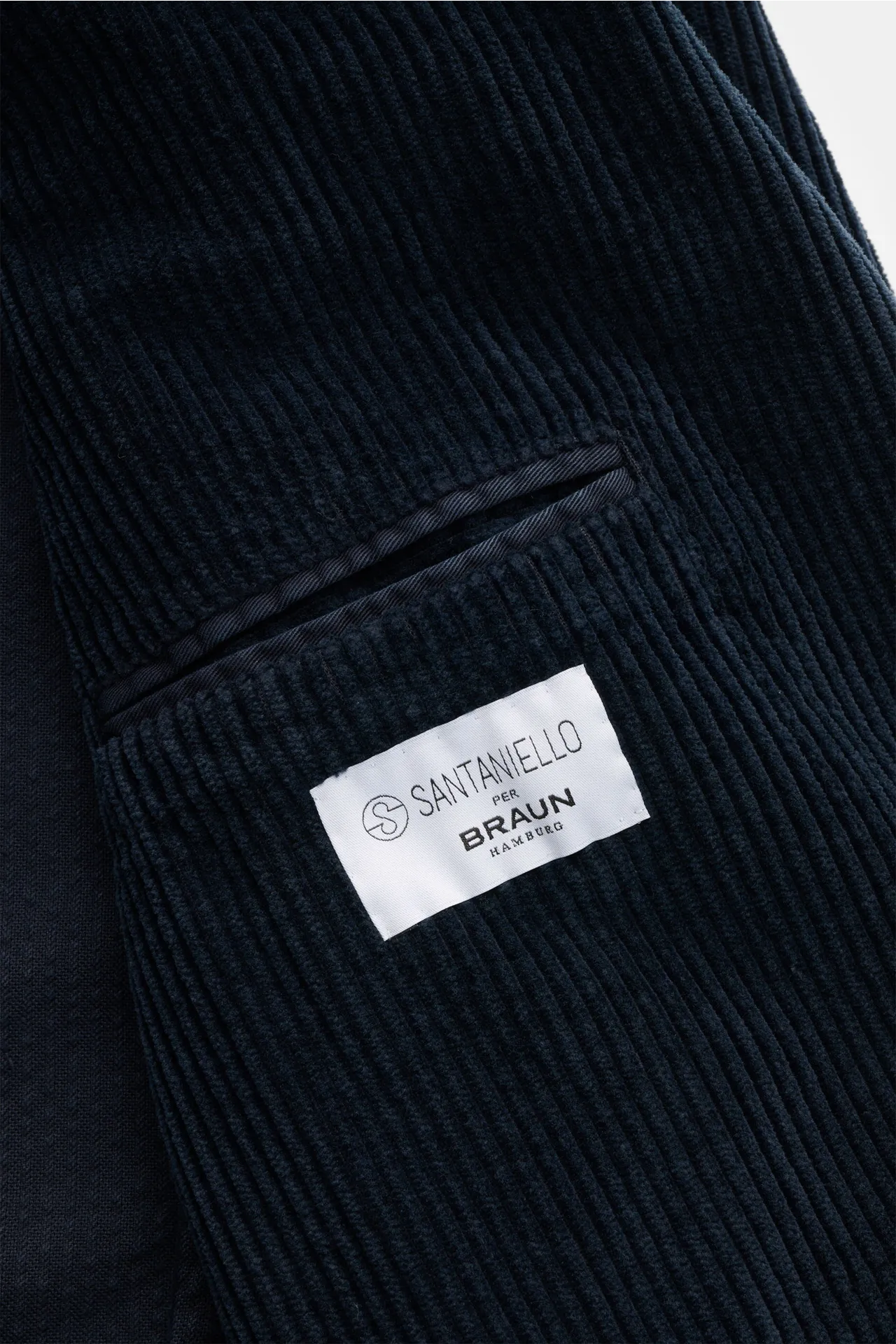 Santaniello - Herren - Cordsakko navy – Bild 4