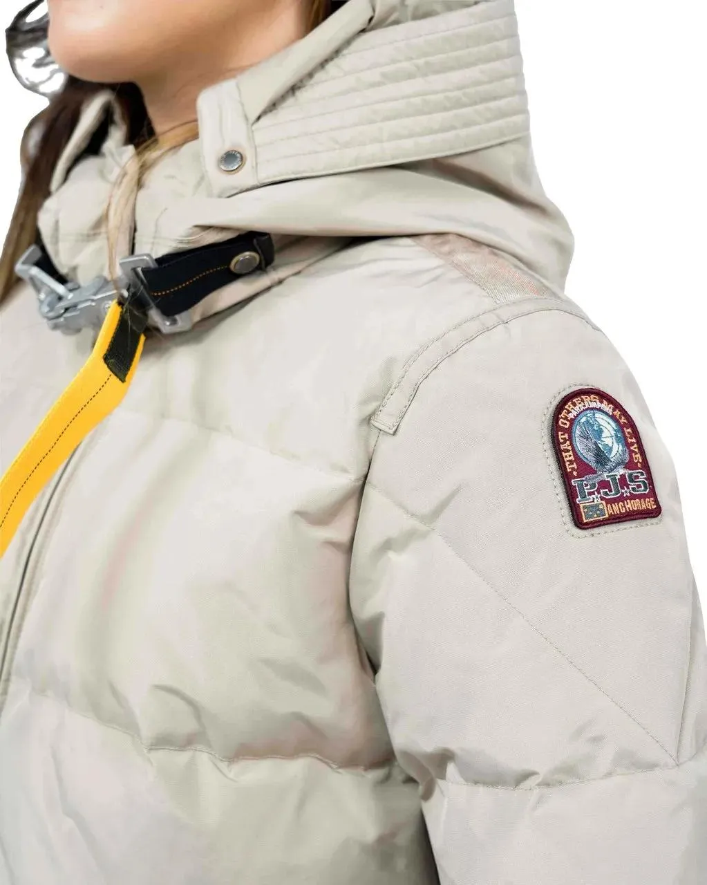 Parajumpers - Long Bear Jas - Größe L - beige – Bild 3