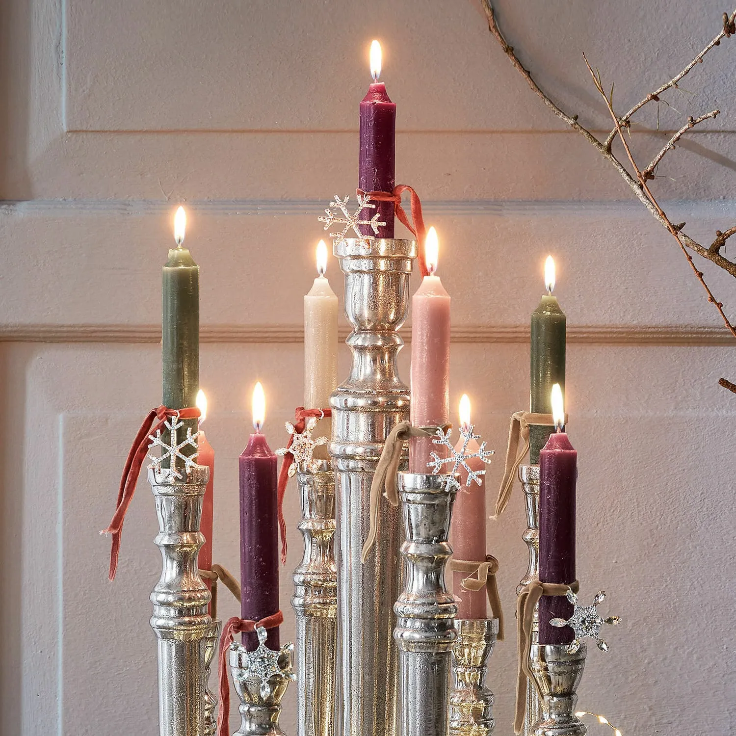 Kerze 12er Set Bauceau – Bild 5