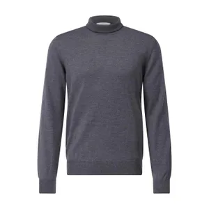 Gran Sasso - Rollkragen-Pullover aus Schurwolle - Größe 56 - grau Gran Sasso - Rollkragen-Pullover aus Schurwolle - Größe 56 - grau