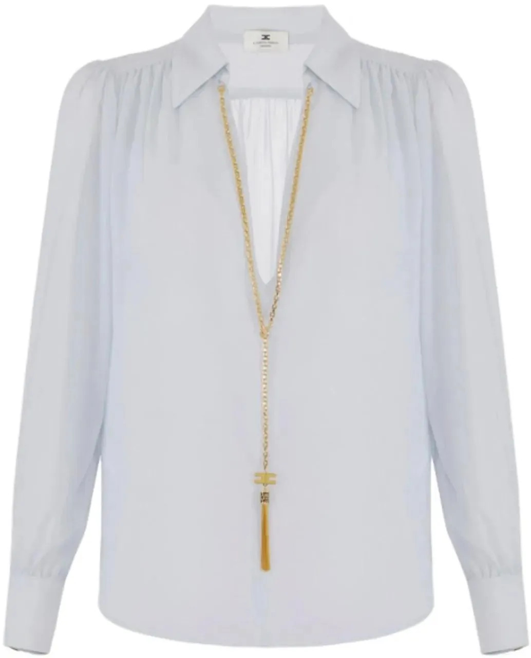 Elisabetta Franchi - Shirts Clear Blue - Größe 44 - blau Elisabetta Franchi - Shirts Clear Blue - Größe 44 - blau