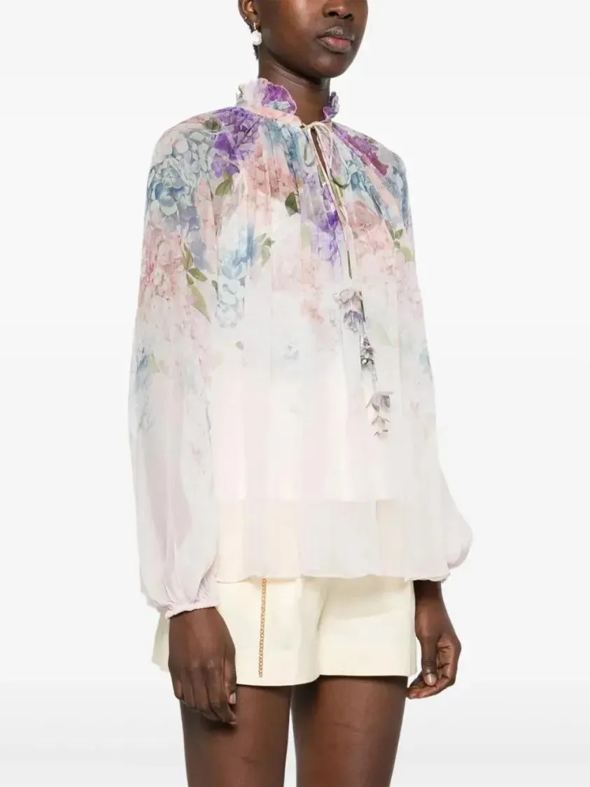 Zimmermann - Dawning Blouse - Größe 3 - bunt – Bild 4