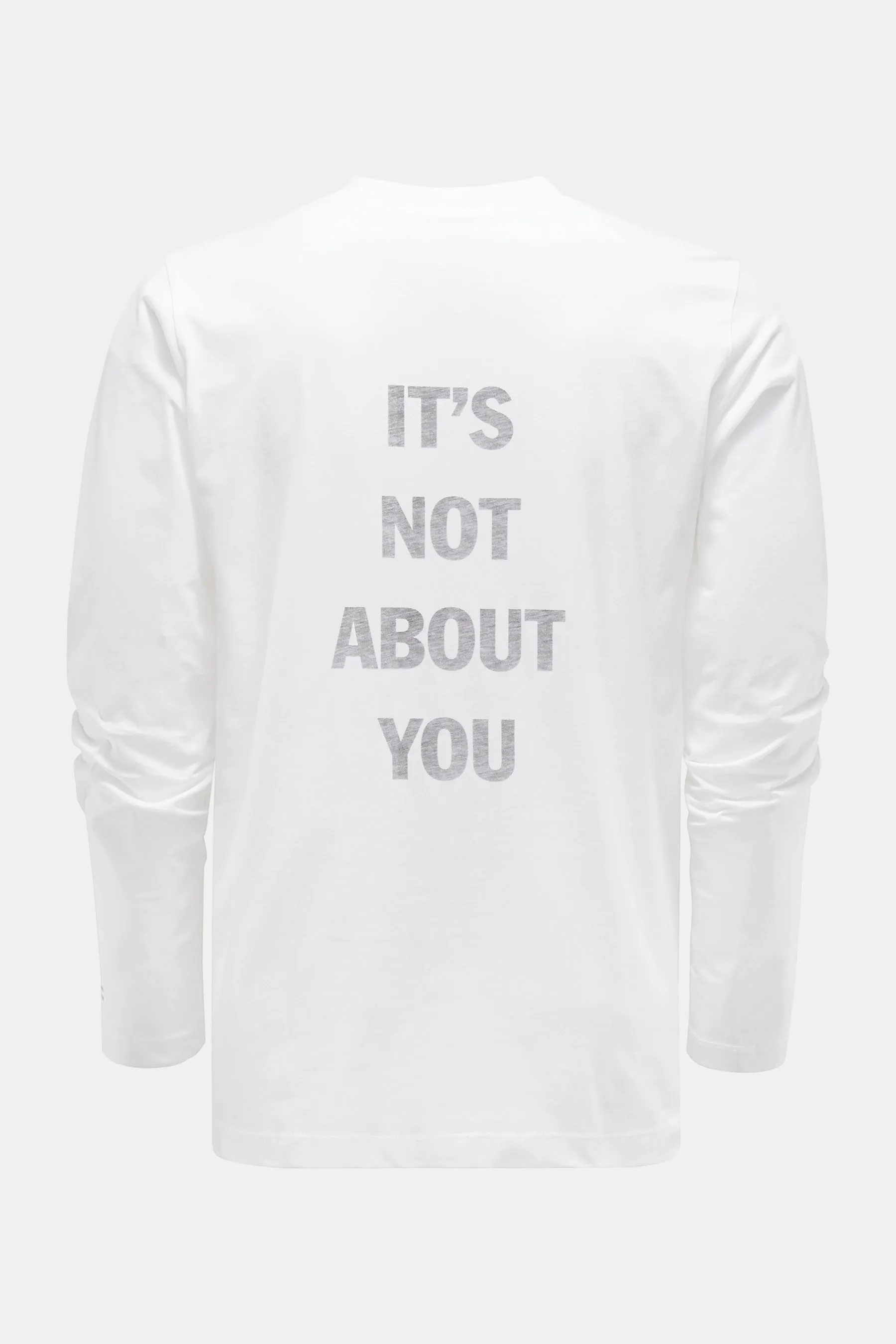 Helmut Lang - Herren - Rundhals-Longsleeve weiß – Bild 3