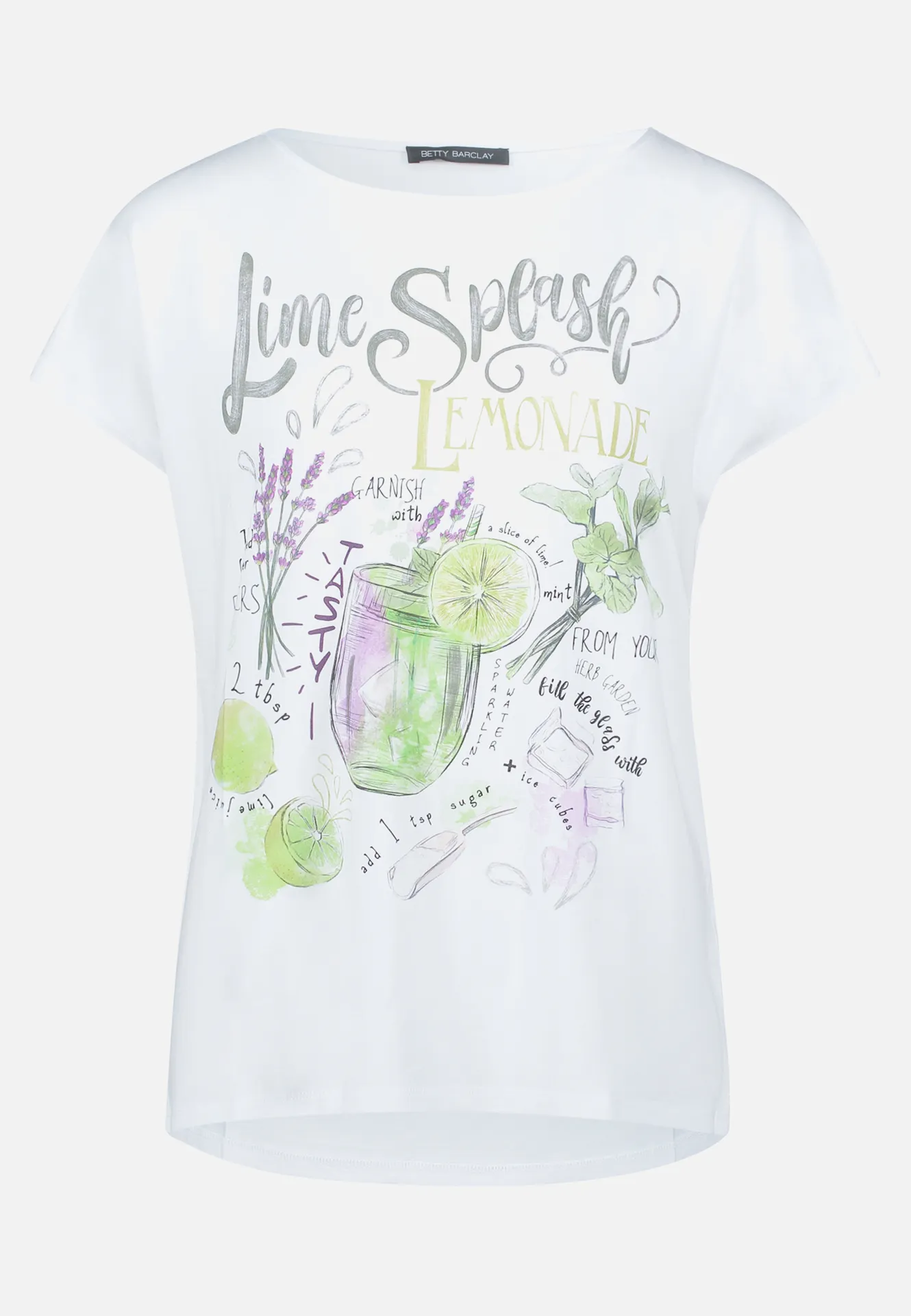 Basic Shirt mit U-Boot-Ausschnitt – Bild 3