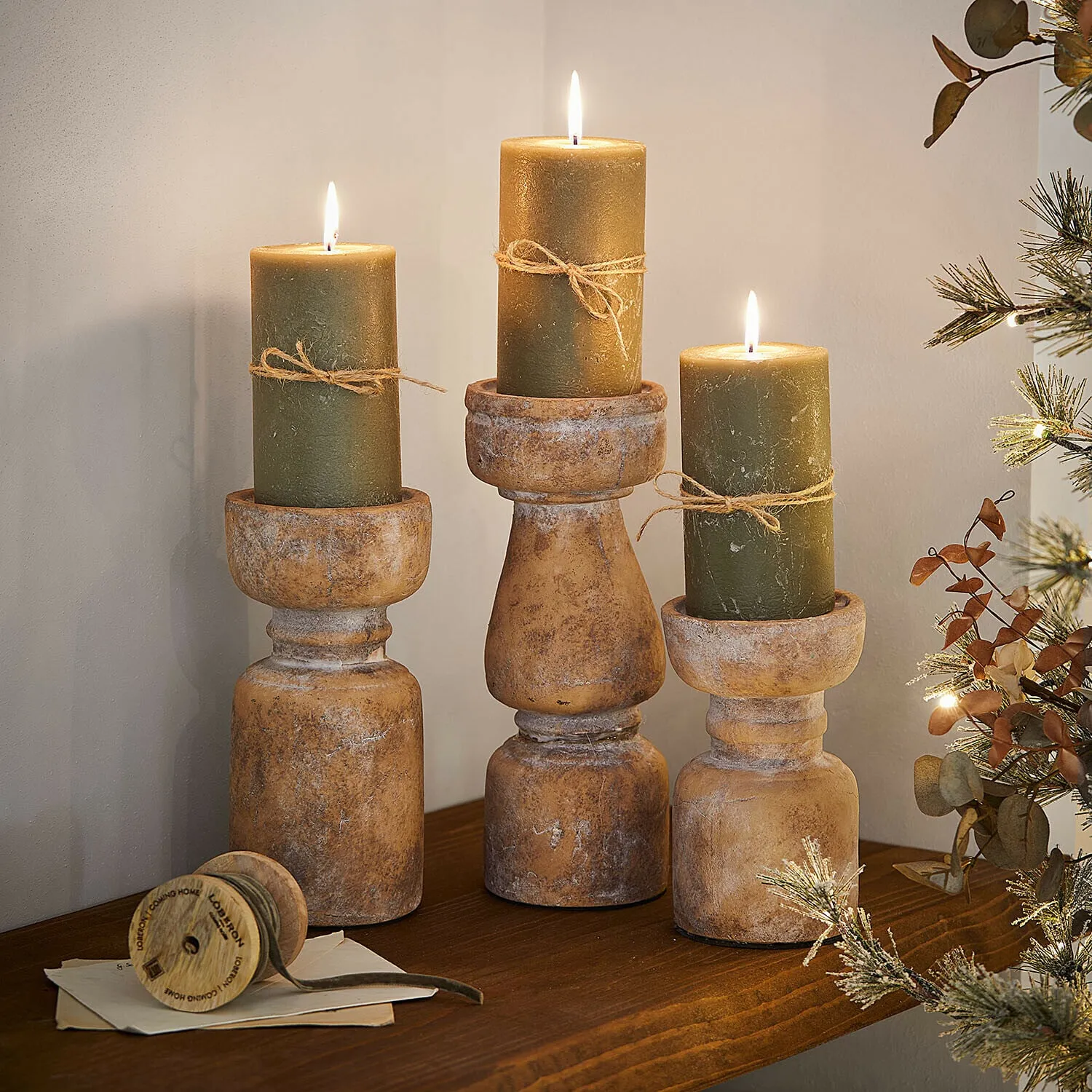 Kerzenständer 3er Set Talona – Bild 2