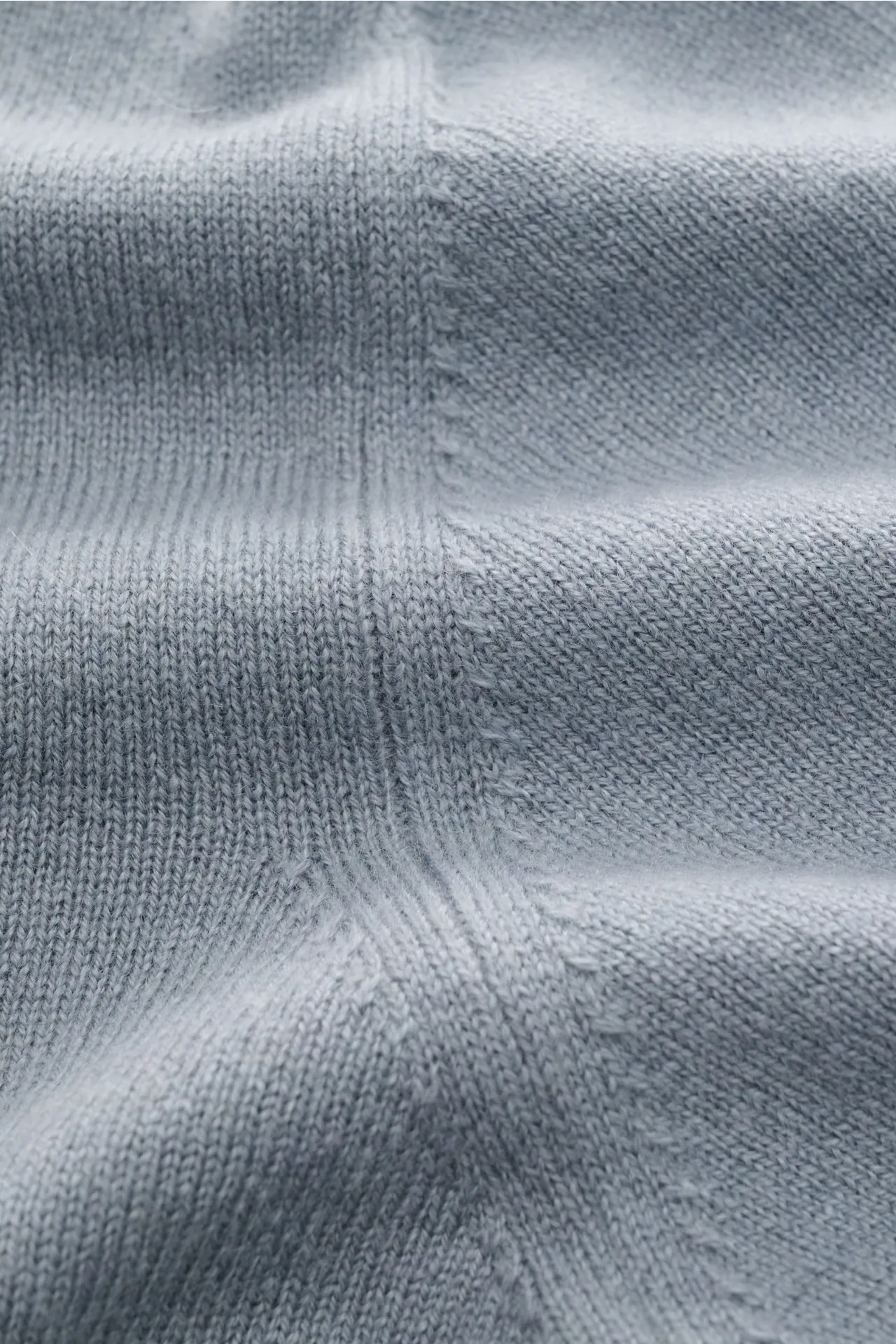 Cruciani - Herren - Cashmere Rollkragenpullover rauchblau – Bild 4