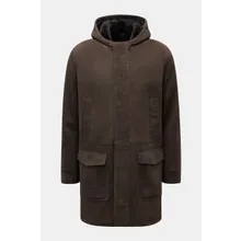 Arma - Herren - Lammfellmantel %27Mias%27 dunkelbraun Arma - Herren - Lammfellmantel %27Mias%27 dunkelbraun