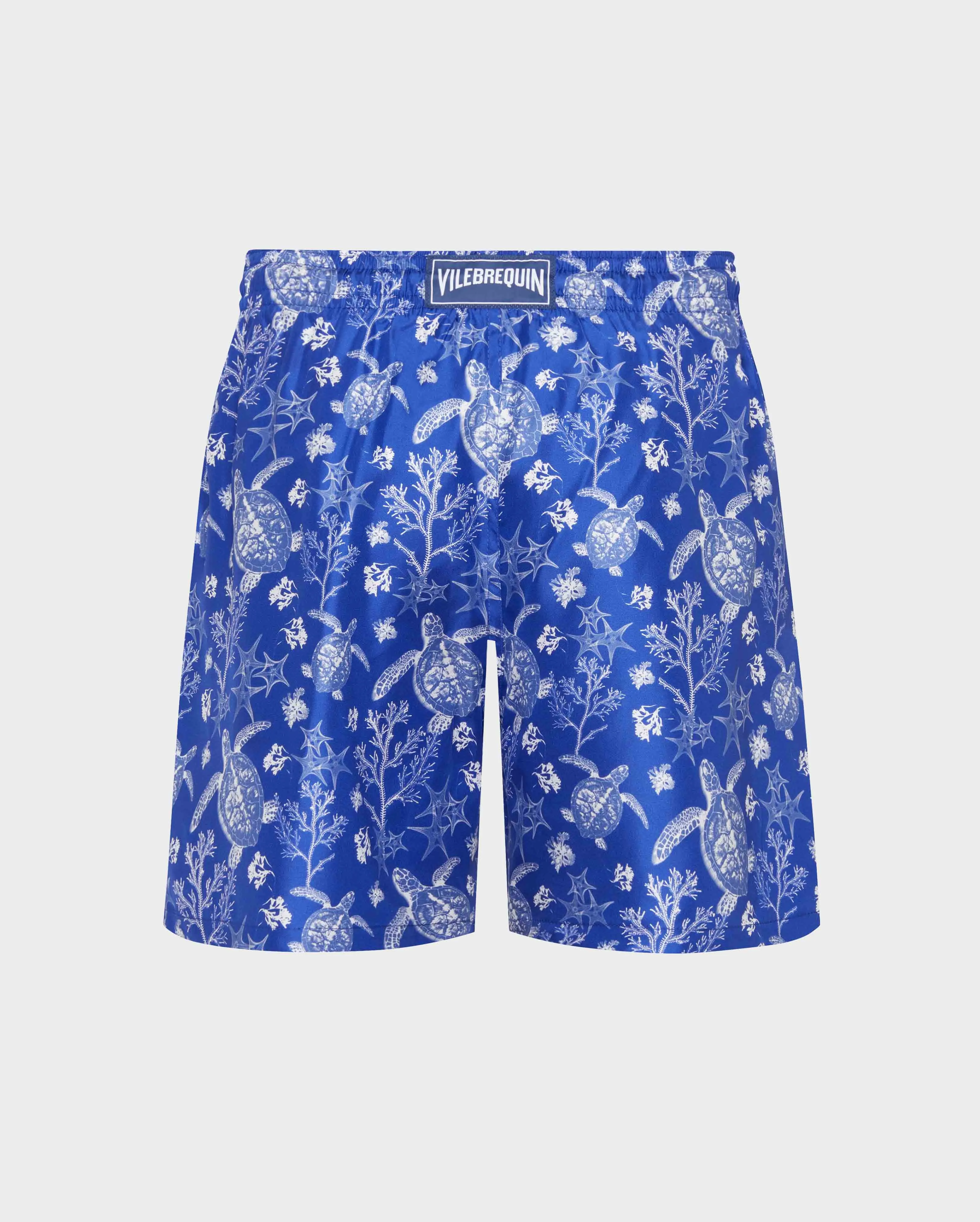 Vilebrequin - X-ray Turtles Bermudashorts Aus Seide Für Herren - Bermuda - Bilkbot - Blau - Größe S – Bild 2