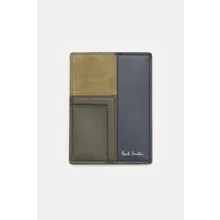 Paul Smith - Herren - Kartenetui oliv/navy/dunkelbraun Paul Smith - Herren - Kartenetui oliv/navy/dunkelbraun