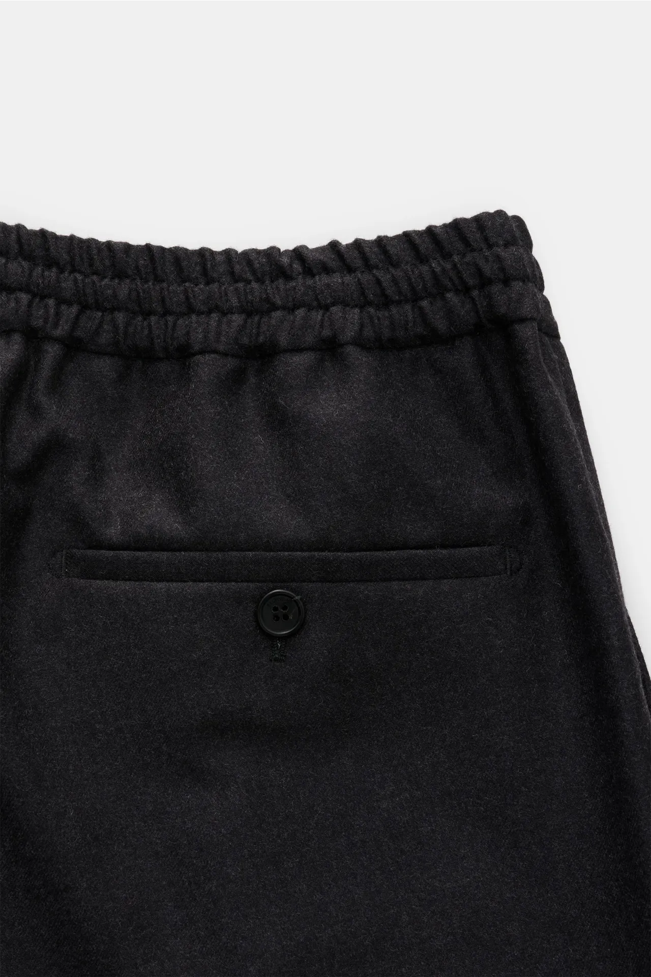 Incotex - Herren - Woll-Jogpants anthrazit – Bild 3