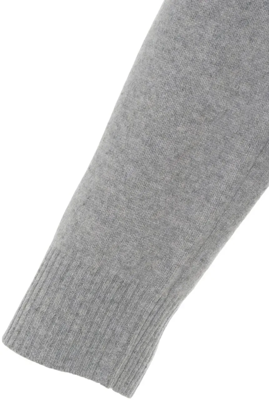 Closed - Wool crew neck sweater - Größe XS - beige – Bild 2