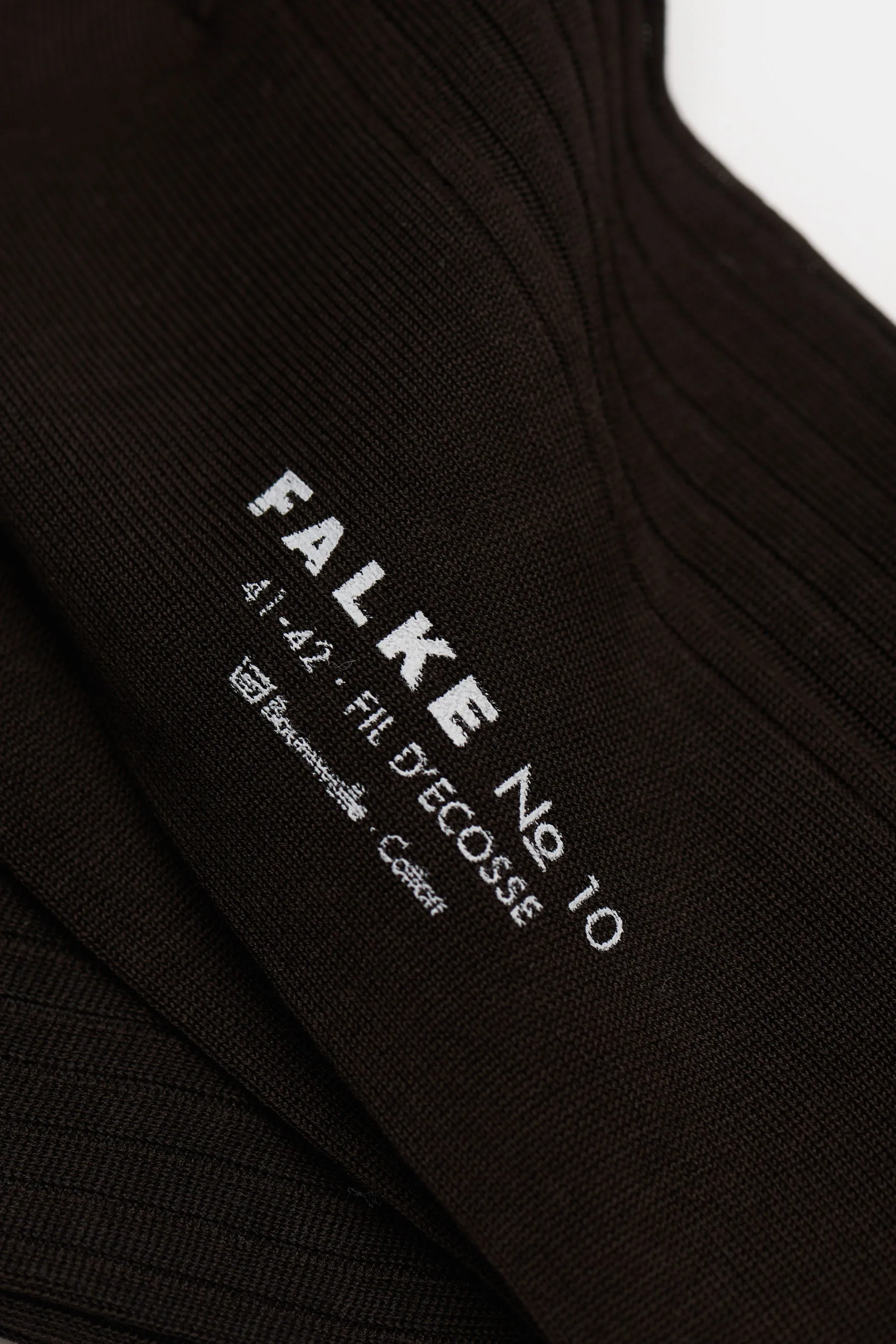 Falke - Herren - Kniestrumpf 'No. 10' dunkelbraun – Bild 3