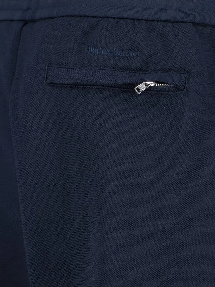 ADIDAS X WALES BONNER - Navy Blue Activewear Pants With Elasticized Waistb - Größe L - blau – Bild 2