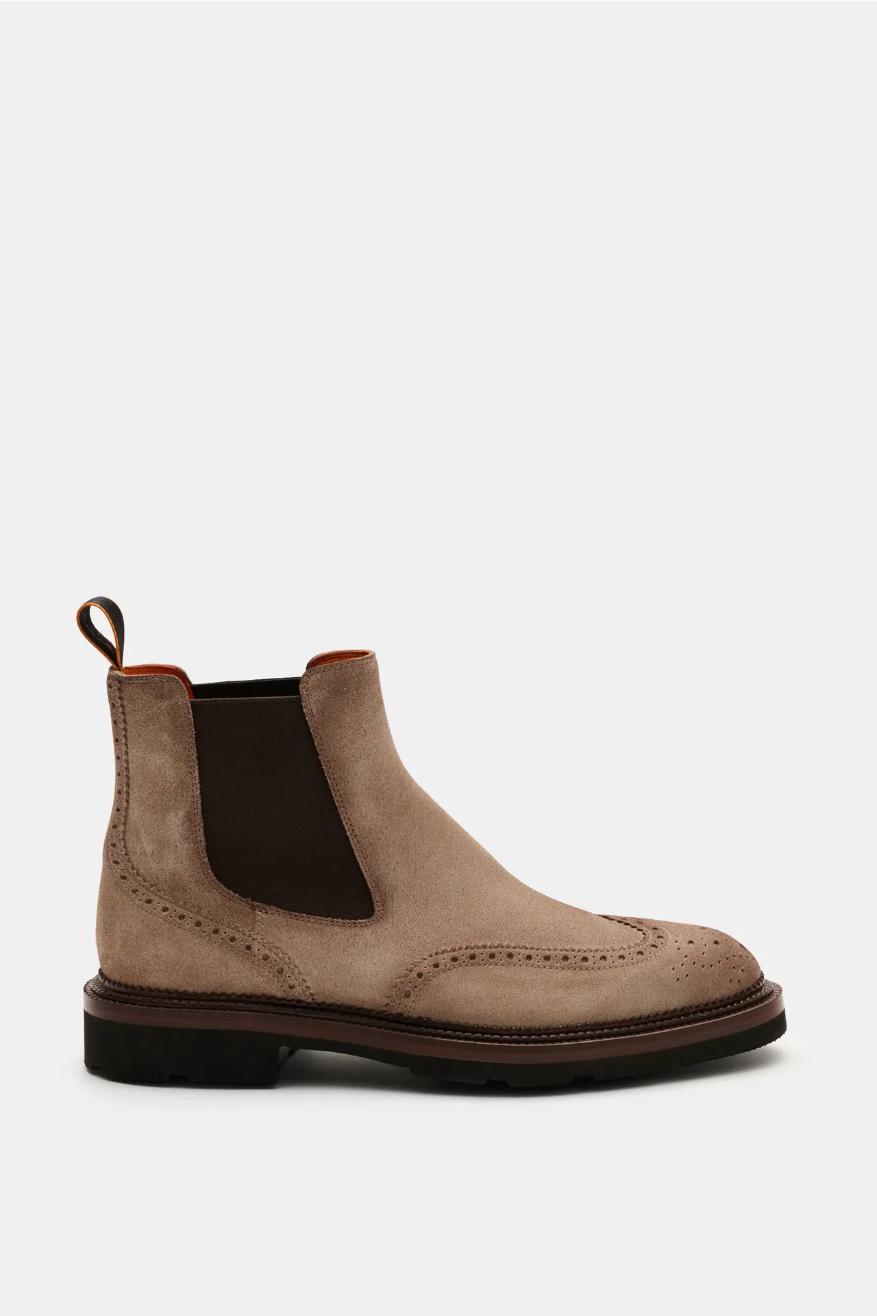 Santoni - Herren - Chelsea Boot %27Colin%27 beige Santoni - Herren - Chelsea Boot %27Colin%27 beige