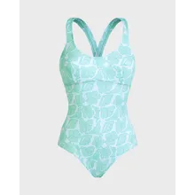 Vilebrequin - Seashells Badeanzug Mit Überkreuzten Rückenträgern Für Damen - Bademode - Lya - Weiss - Größe XS Vilebrequin - Seashells Badeanzug Mit Überkreuzten Rückenträgern Für Damen - Bademode - Lya - Weiss - Größe XS