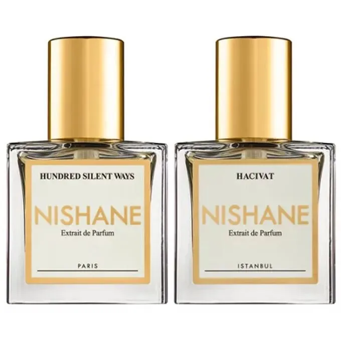 Nishane Hundred Silent Ways & Hacivat 2x15ml Travel Set Nishane Hundred Silent Ways & Hacivat 2x15ml Travel Set