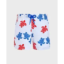 Vilebrequin - Tortues Multicolores Badeshorts Für Jungen - Bademode - Jim - Weiss - Größe 4 Vilebrequin - Tortues Multicolores Badeshorts Für Jungen - Bademode - Jim - Weiss - Größe 4