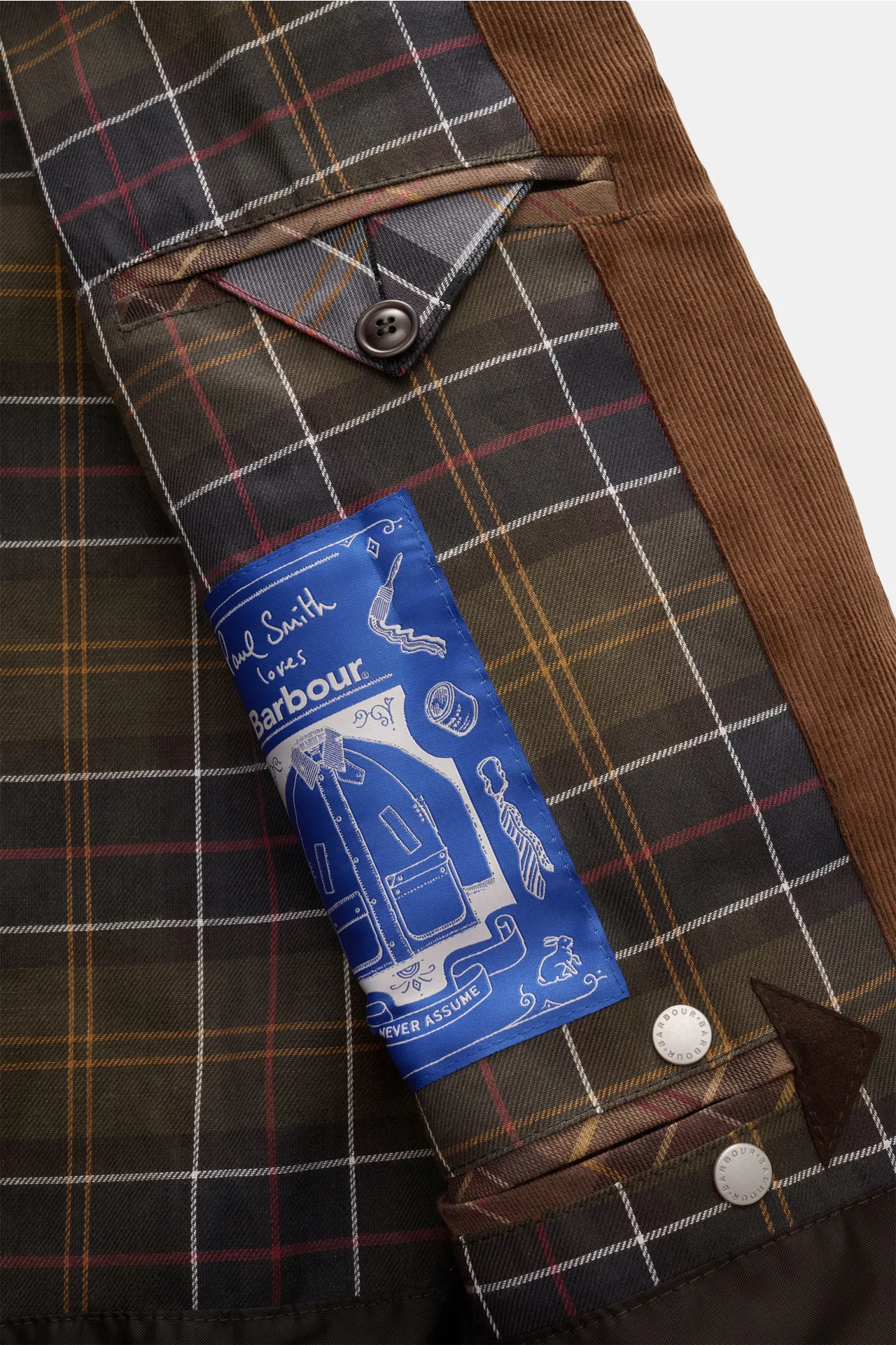 Barbour - Herren - Wachsparka 'Beeston' dunkelbraun – Bild 6