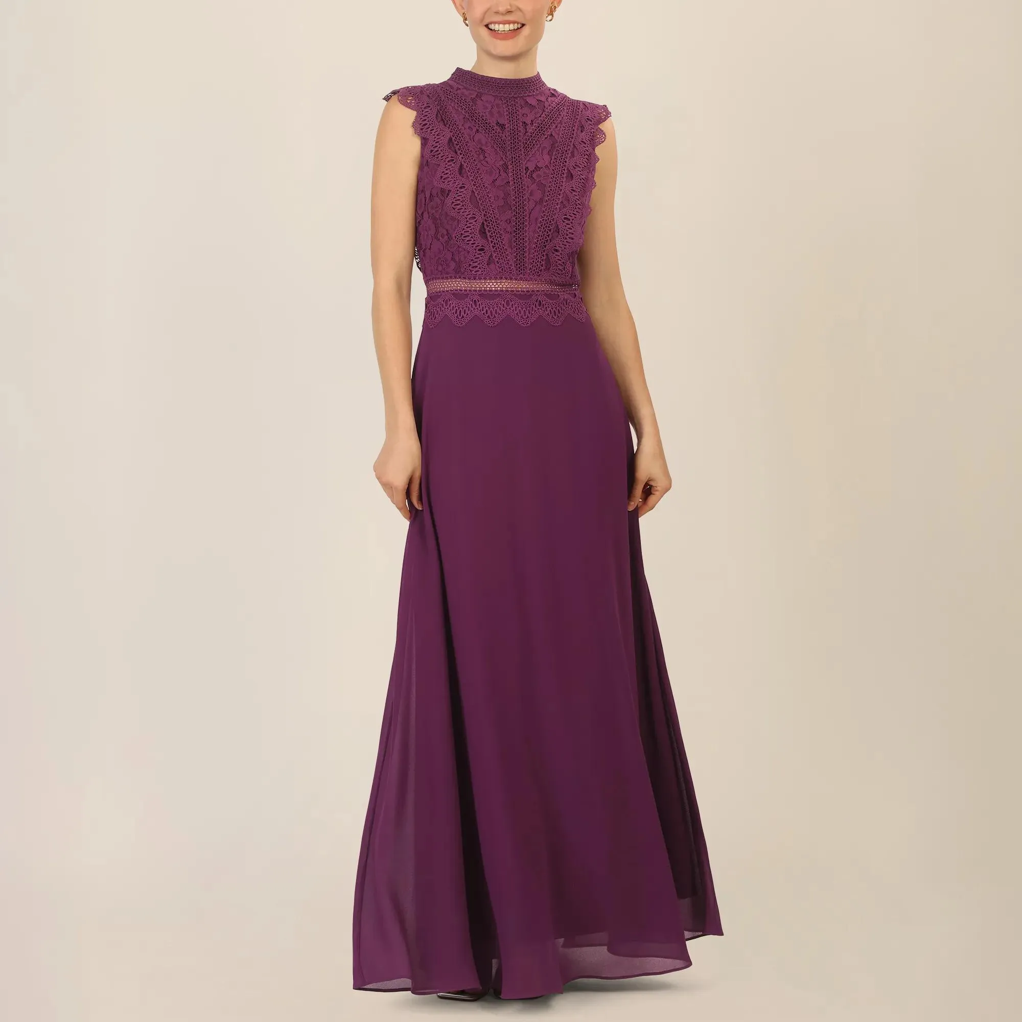Apart - Abendkleid - Größe 42 - violett – Bild 4