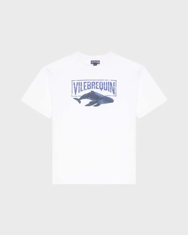 Vilebrequin - Whale T-shirt Aus Bio-baumwolle Für Jungen - T-shirt - Galileo - Weiss - Größe 10 Vilebrequin - Whale T-shirt Aus Bio-baumwolle Für Jungen - T-shirt - Galileo - Weiss - Größe 10