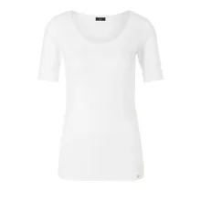 Marc Cain - T-Shirt - Größe 44 - weiß Marc Cain - T-Shirt - Größe 44 - weiß