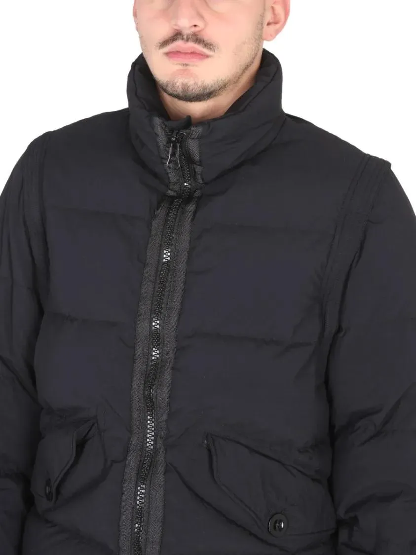 Ten C - Down Jacket With Removable Sleeves - Größe 48 - schwarz – Bild 2