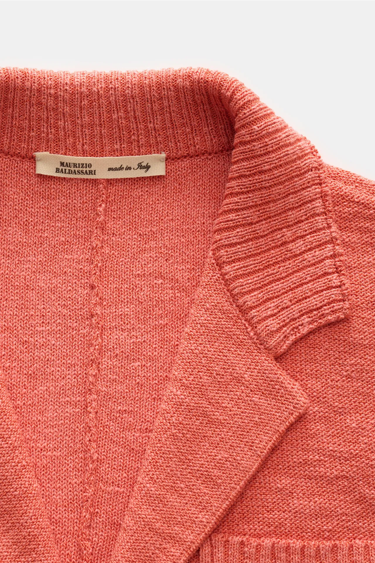 Maurizio Baldassari - Herren - Strickblazer hellorange – Bild 2