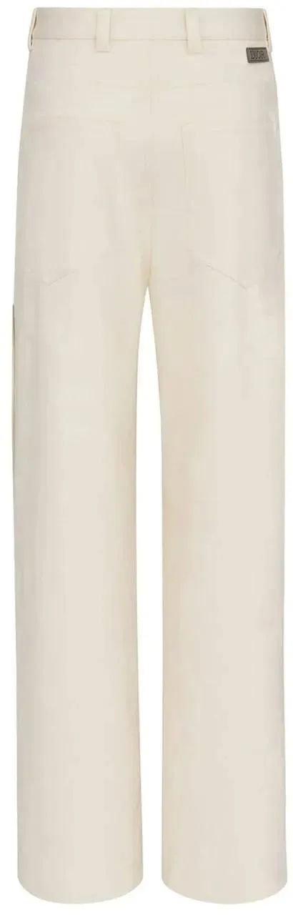 Christian Dior - Dior Icons Chino Trousers - Größe 50 - white – Bild 2