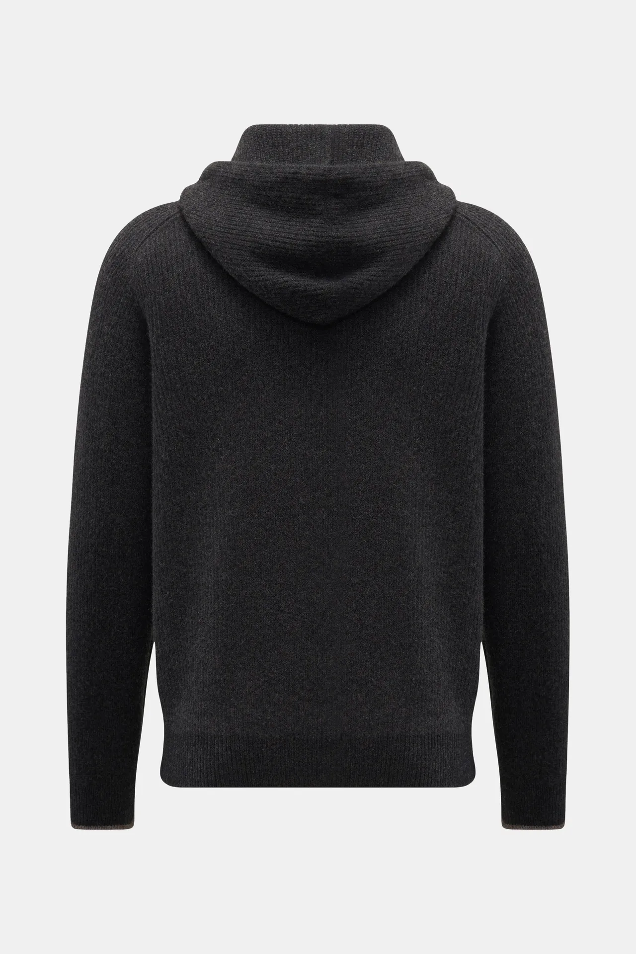 Gran Sasso - Herren - Cashmere Strickjacke dunkelgrau – Bild 3