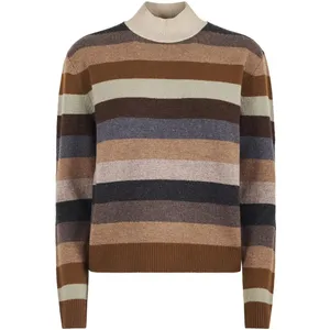 Tory Burch - Relaxed Fit Merino Wool Turtleneck Sweater - Größe M - bunt Tory Burch - Relaxed Fit Merino Wool Turtleneck Sweater - Größe M - bunt