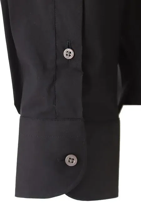 De Siena - Shirt Made In Italy - Größe 39 - schwarz – Bild 2