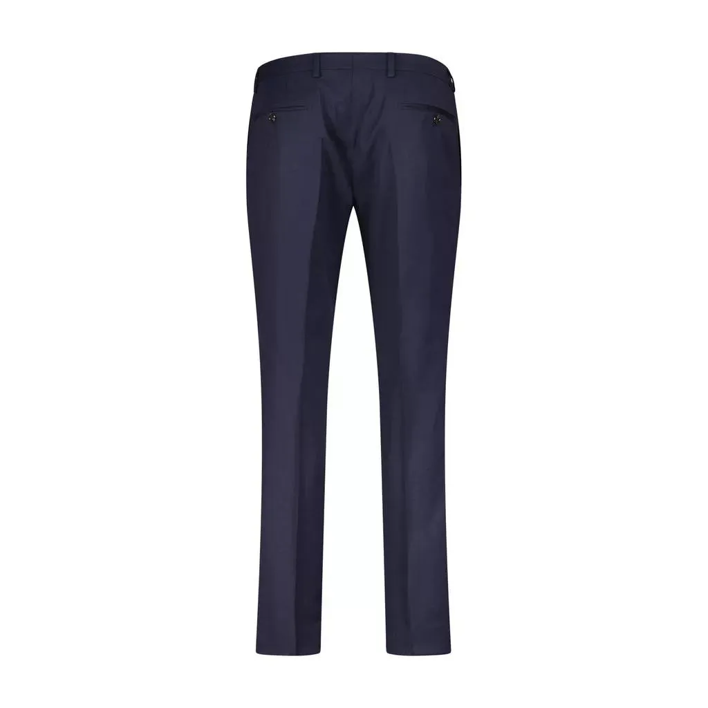 JOOP! - Slim-Fit Kombihose Blayr aus Wolle - Größe 102 - blau – Bild 4