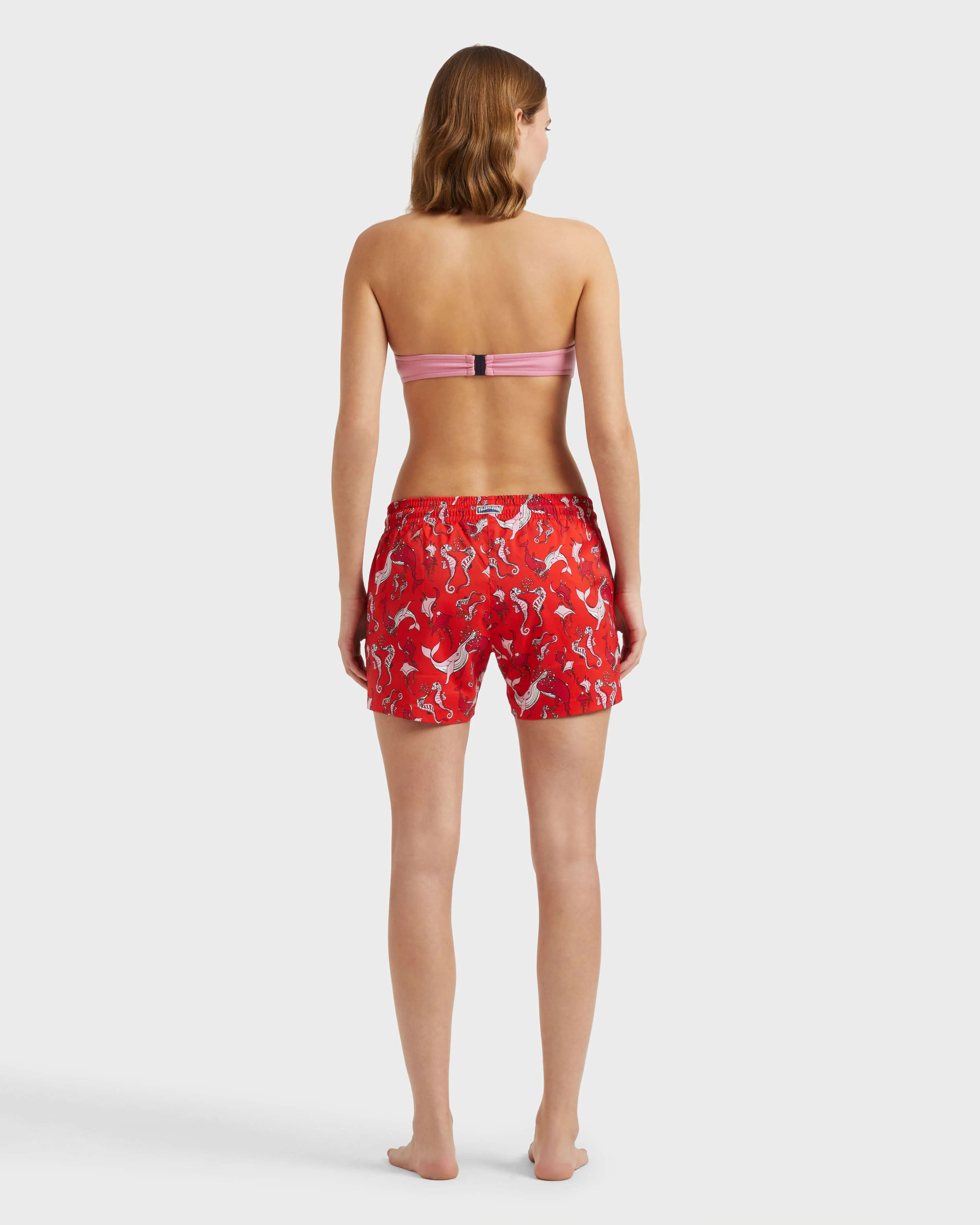 Vilebrequin - Whales Love Badeshorts Für Damen - Shorty - Fabya - Rot - Größe XS – Bild 4