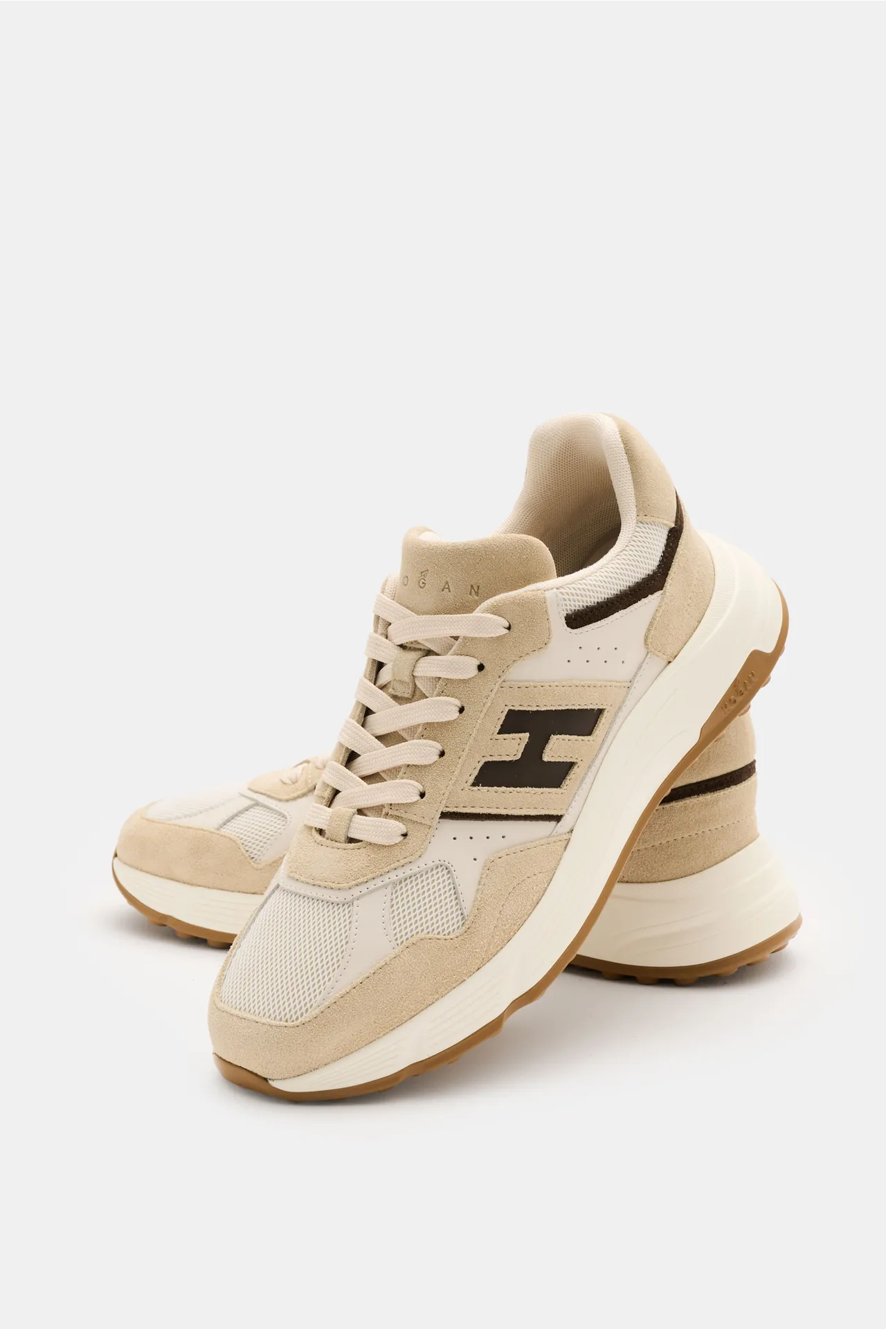 Hogan - Herren - Sneaker 'Hyperlight' beige/offwhite – Bild 3