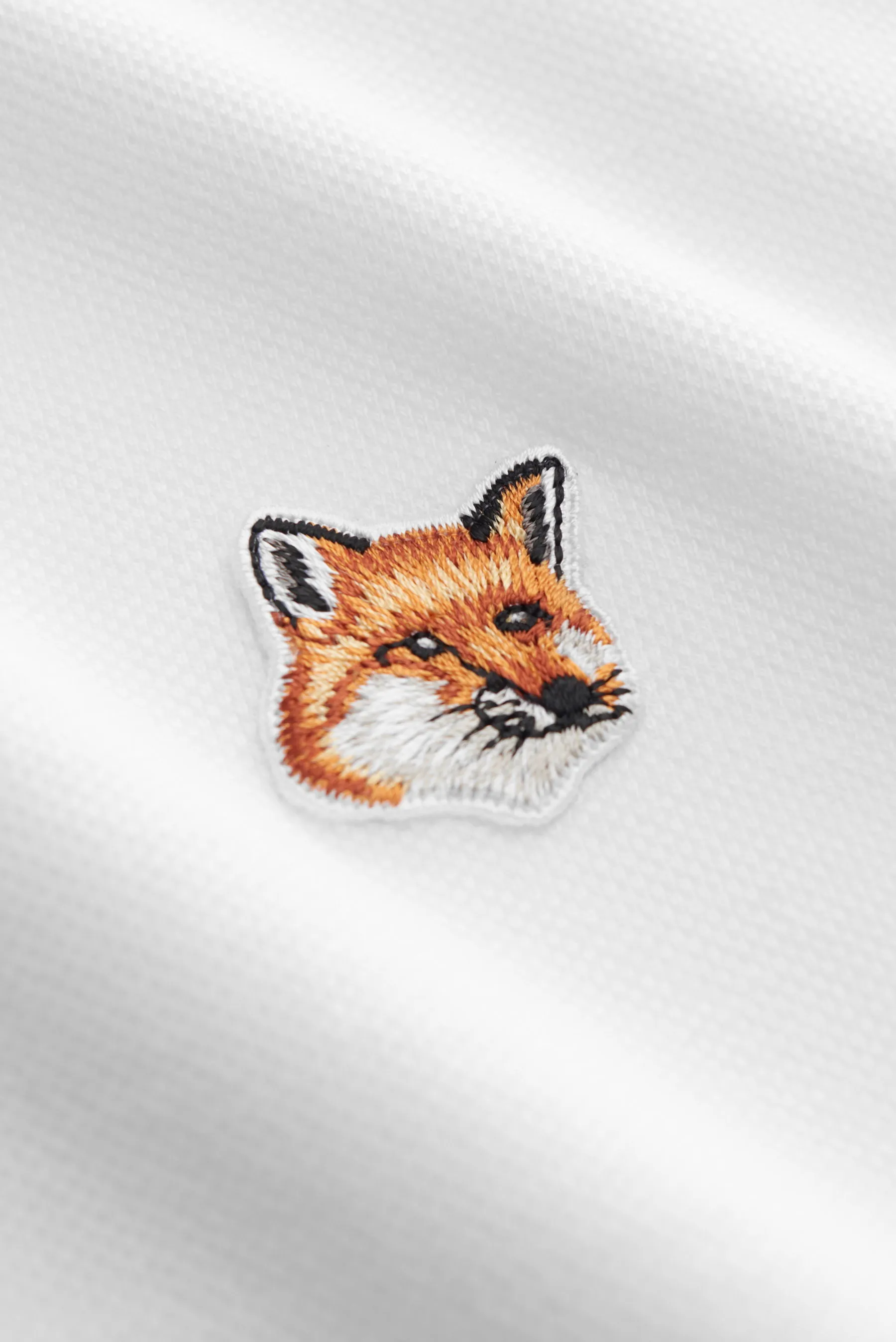 Maison Kitsuné - Herren - Poloshirt weiß – Bild 4