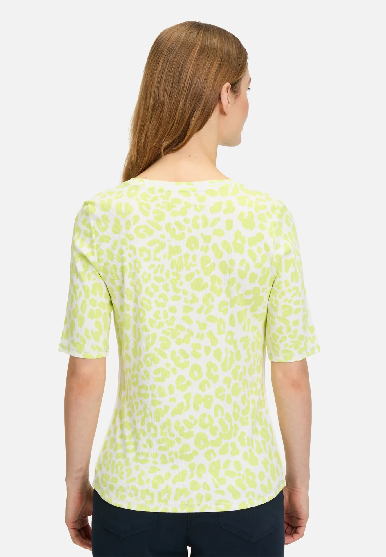 Basic Shirt mit Rippenstruktur Basic Shirt mit Rippenstruktur