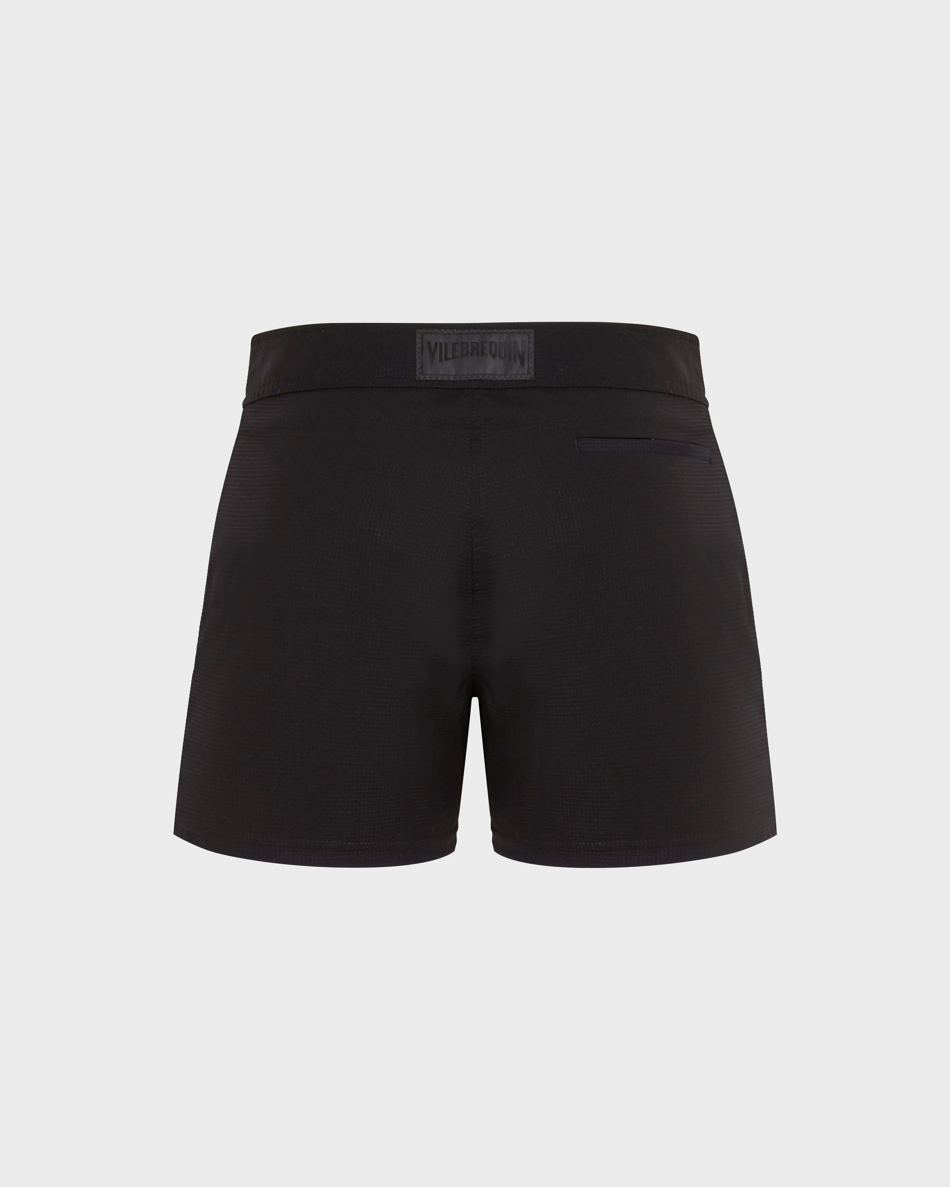 Vilebrequin - Figurbetonte Woll-badeshorts Für Herren - Bademode - Midnight - Schwarz - Größe S – Bild 2