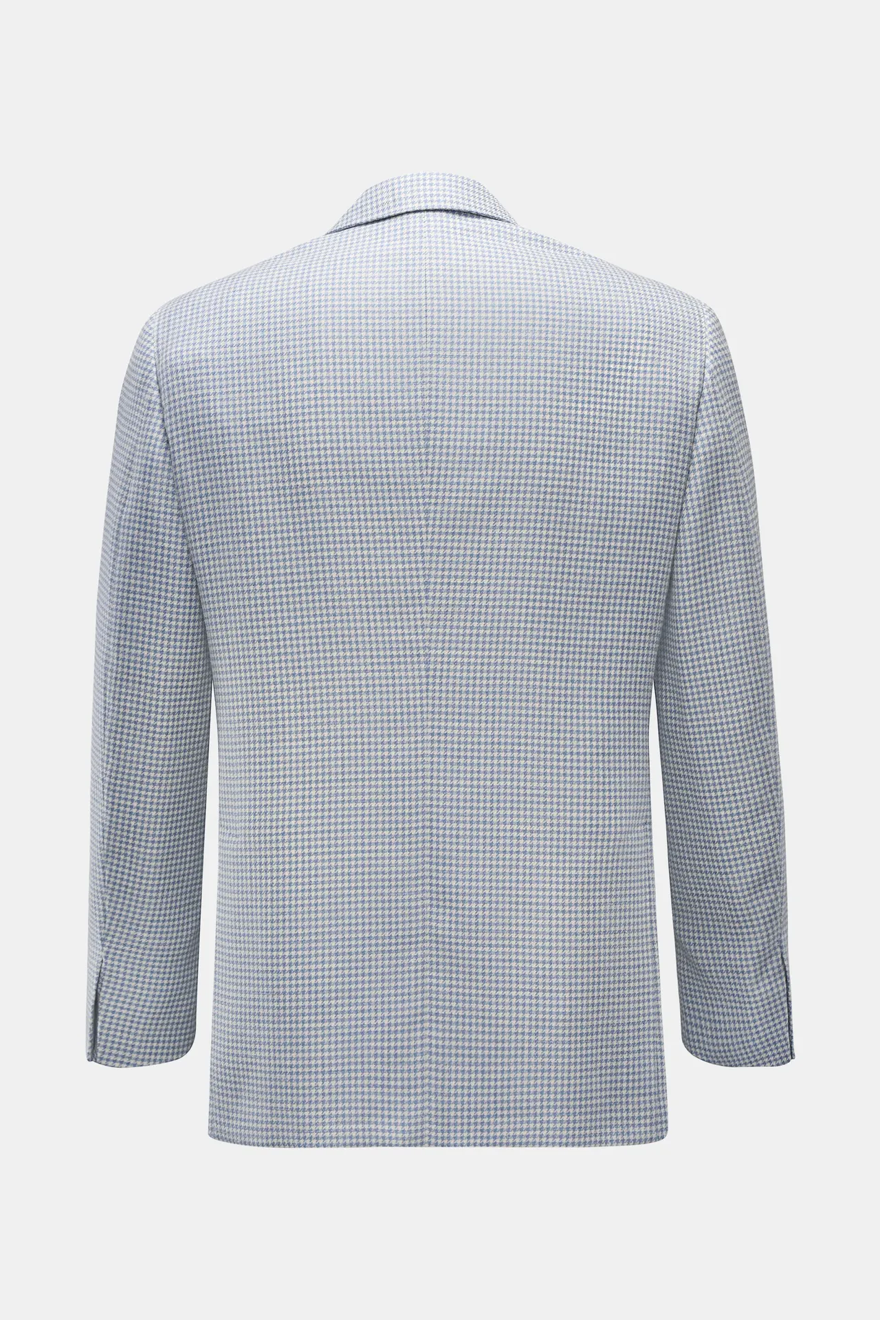 Belvest - Herren - Sakko rauchblau/creme kariert – Bild 3