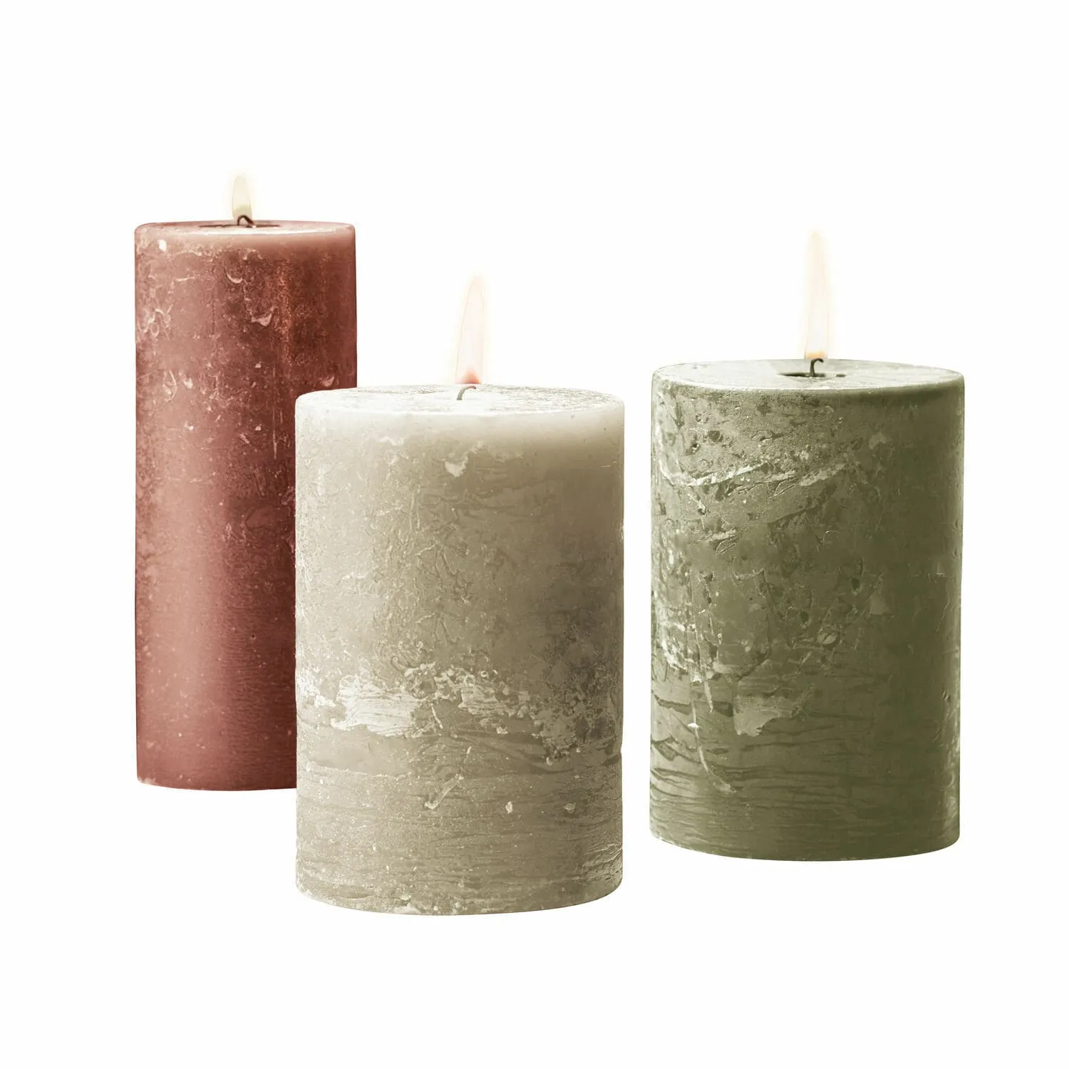 Kerze 3er Set Salis – Bild 3