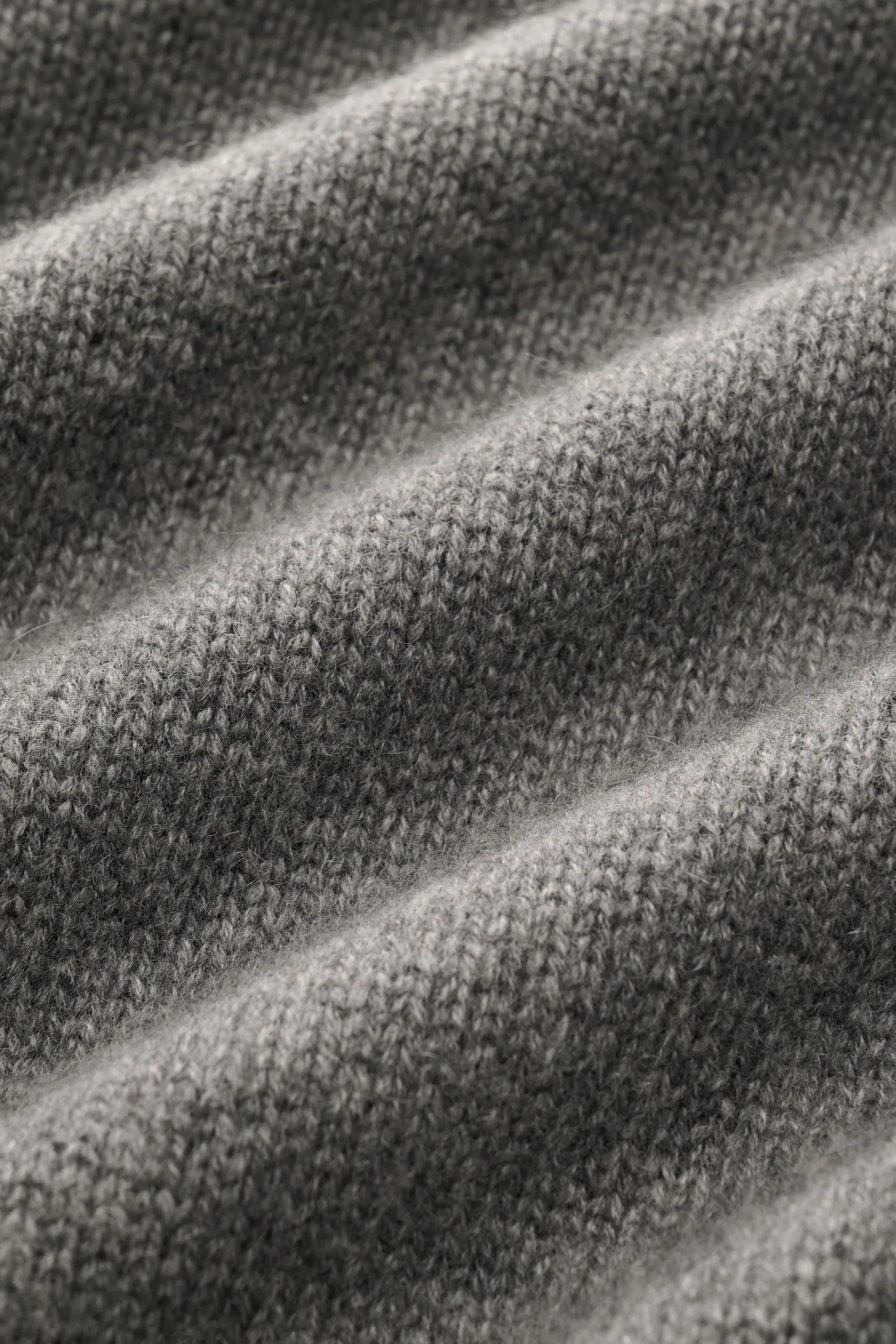 Soft Goat - Herren - Cashmere Rundhalspullover grau – Bild 4