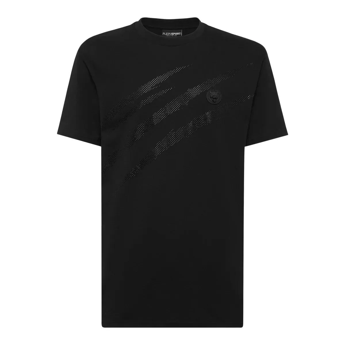 Plein Sport - T-Shirt Scratch - Größe 4XL - schwarz Plein Sport - T-Shirt Scratch - Größe 4XL - schwarz