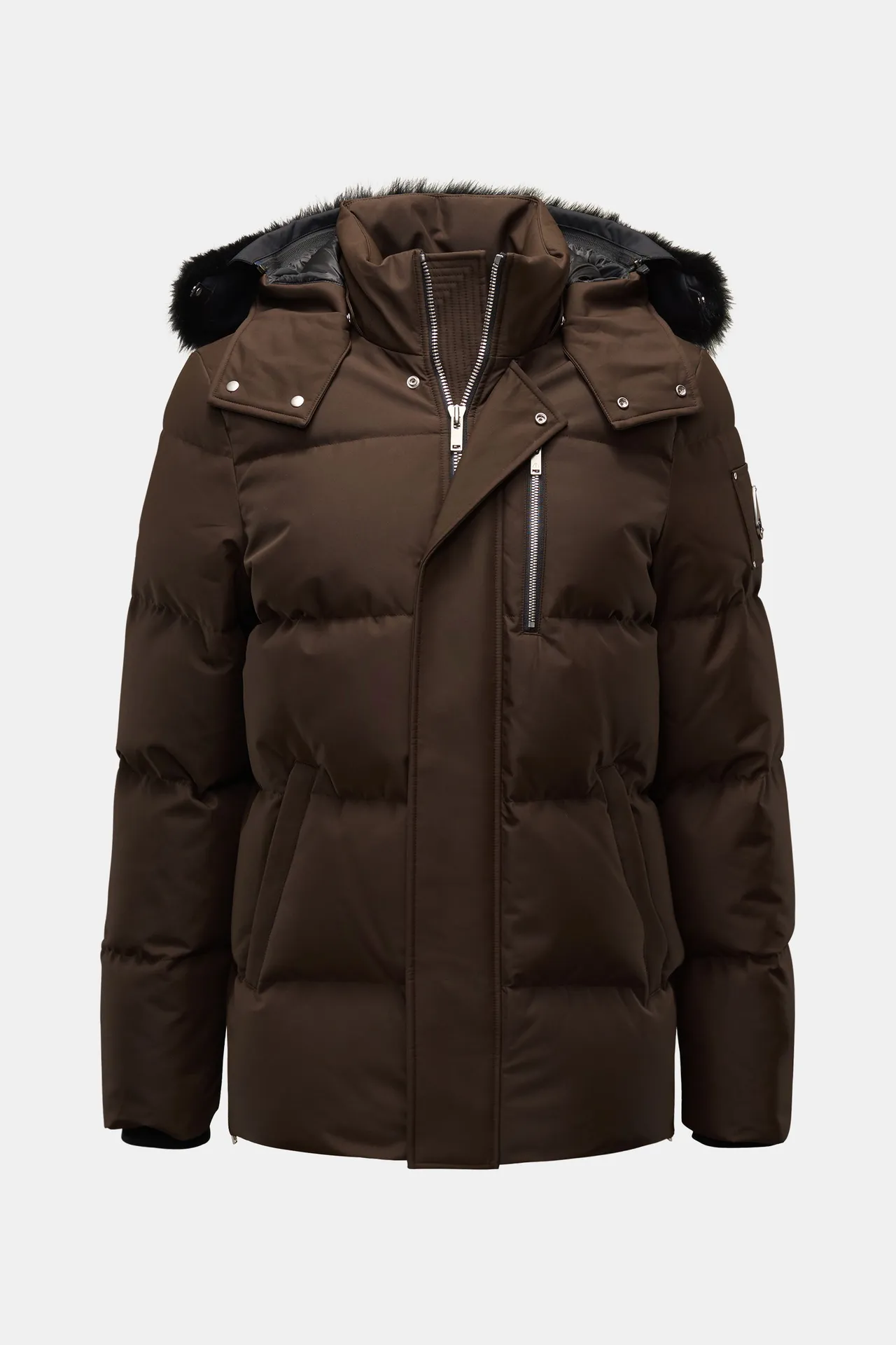 Moose Knuckles - Herren - DaunenJacke %27Cloud 3Q%27 dunkelbraun Moose Knuckles - Herren - DaunenJacke %27Cloud 3Q%27 dunkelbraun