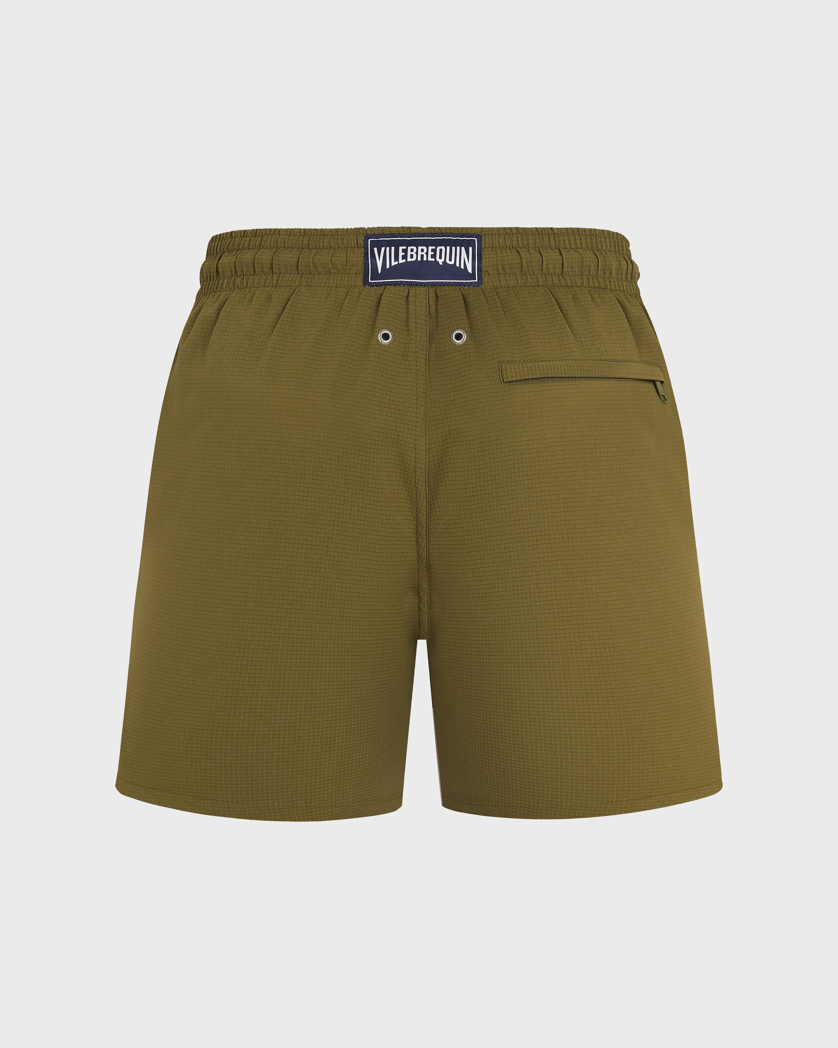 Vilebrequin - Ultraleichte Und Verstaubare Solid Badeshorts Mit Mikroperforation Für Herren - Bademode - Mahina - Grün - Größe XL – Bild 2