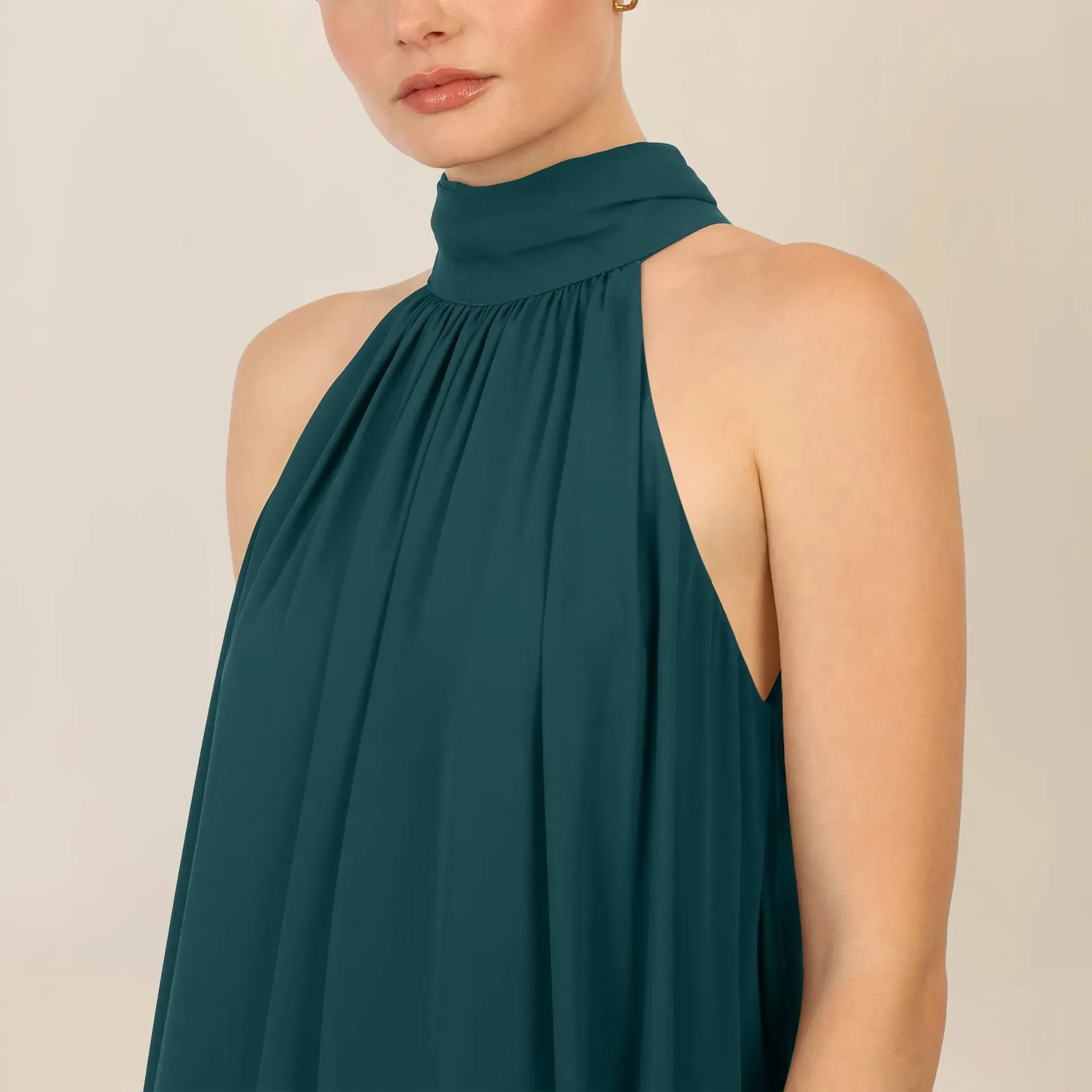 Apart - Chiffonkleid - Größe 36 - grün – Bild 3