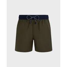 Vilebrequin - Zweifarbige Badeshorts Aus Merinowolle Für Herren - Bademode - Magnus - Grün - Größe XXXL Vilebrequin - Zweifarbige Badeshorts Aus Merinowolle Für Herren - Bademode - Magnus - Grün - Größe XXXL