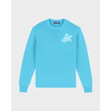 Vilebrequin - Turtle Pullover Aus Kaschmir Und Wolle Für Herren - Pullover - Rayol - Blau - Größe L Vilebrequin - Turtle Pullover Aus Kaschmir Und Wolle Für Herren - Pullover - Rayol - Blau - Größe L
