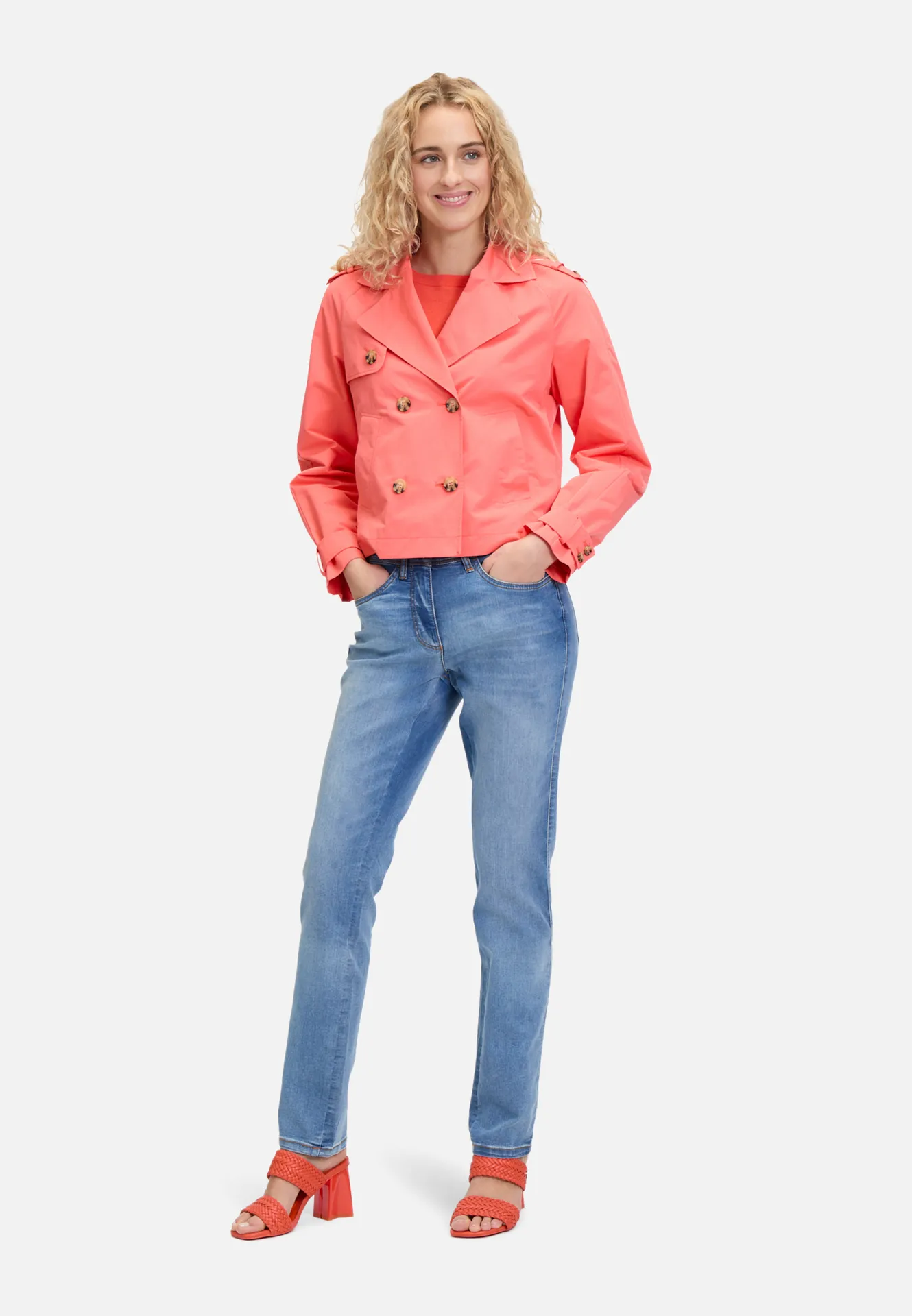 Stretch-Hose mit elastischem Bund – Bild 2