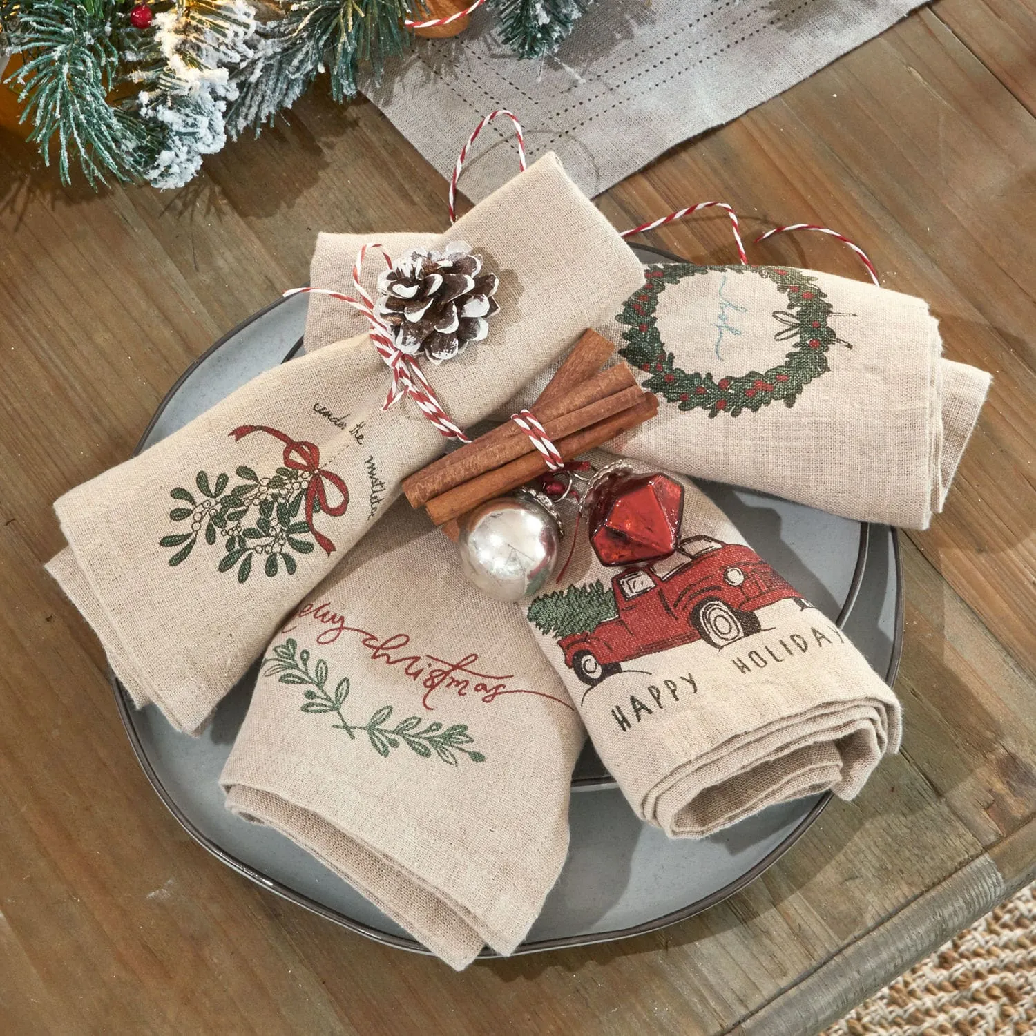 Serviette 4er Set Camon – Bild 4