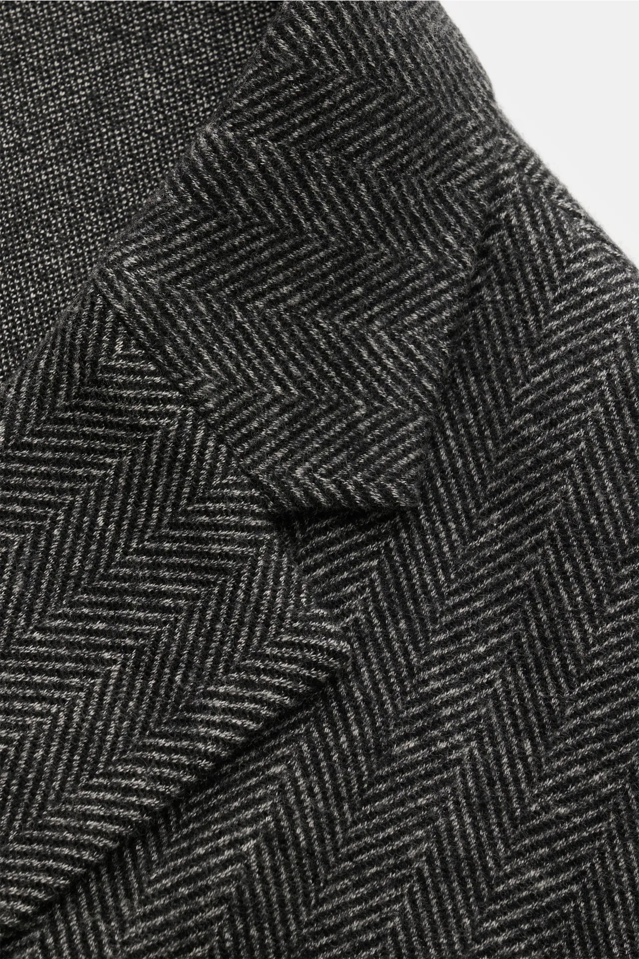 Harris Wharf London - Herren - Sakko dunkelgrau gemustert – Bild 5